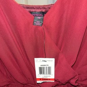 Burgundy Madden girl jumper size XS, Brand new, never worn, tag still on.